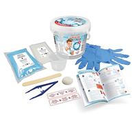 BUKI France - Kit Cristal Géant à Faire Pousser - Jusqu'à 10 cm - Expérience Scientifique pour Enfants dès 8 Ans - Inclus poudres pré-dosées, gobelet 250 ML et Seau 2 l - Maxi Cristal géant - 2226