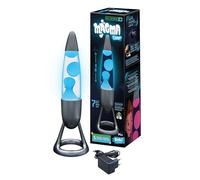 BUKI France - Lampe Magma 35 cm Sécurisée avec Éclairage LED 7 Couleurs - Base Métal sécurisée - Ne brûle Pas - Cycle Automatique - Décoration Chambre Ambiance - Fonctionne Secteur - Dès 14 Ans