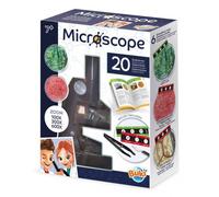 Buki Microscope MR450 pour enfants – 20 expériences – 100x/300x/600x – dès 7 ans