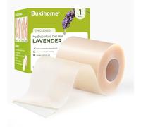 Bukihome Hydrocolloid Roll - 2,56 po x 16,4 pi Pansements hydrocolloïdes autocollants，Huile essentielle de lavande，Convient pour les ampoules, les brûlures légères et l'acné，découpable