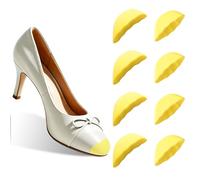 Bukihome Insert pour chaussures - 4 paires de semelles pour chaussures trop grandes, coussinets pour talons pour femmes, inserts pour orteils, réducteur de taille pour rendre les chaussures adaptées