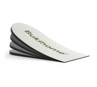 Bukihome - Lot de 1 talonnette réglable pour homme et femme - 4 couches pour écart de longueur de jambe, douleurs au talon, épine calcanéenne, blessures sportives, talonnette pour chaussures, taille S