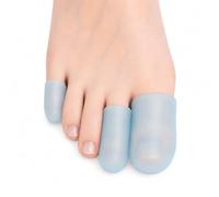 Bukihome Lot de 10 protections d'orteils en silicone - Soulagement de la douleur pour les cors, les ampoules, les orteils en marteau, les ongles incarnés