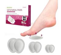 Bukihome Lot de 3 paires de coussinets métatarsiens pour soulager la douleur - Coussinets pour avant-pied pour soulager la fatigue pour métatarsalgie, névrome de Morton, hommes et femmes (lot de