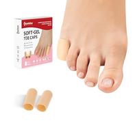 Bukihome Lot de 8 protège-orteils en gel pour homme et femme - Amortit et protège pour couvrir les orteils，Uñas encarnadas, callos, Pinky Size