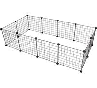 Bukkitbow - Parc animalier multifonctionnel - adapté aux petits animaux comme les hamsters et les lapins - 145x75x35 cm