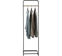 BukkitBow - Portemanteau avec baguette en chêne - structure robuste et stable - peu encombrant - facile à installer - 40x40x140 cm