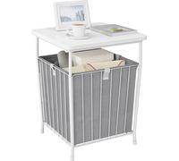Bukkitbow - Table d'appoint avec espace de rangement - convient également comme coin câlin - bois et métal - coins arrondis sûrs - 40x50x40 cm