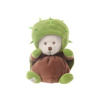 Bukowski Design Ab, Ziggy Chestnut, Ours blanc Robe de Cactus Vert, Hauteur 15 Centimètres