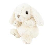 Bukowski, Design of Sweden Lapin en Peluche - 14 cm Assis - Doudou Lapin - Crème