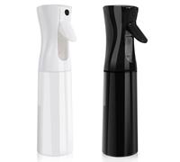 Bukuhlio Lot de 2 Vaporisateur Cheveux 280ML, Vaporisateur Plante, Bouteille Vide de Spray Réutilisable pour Cheveux, Vaporisateurs Vide en Continu pour Coiffeurs, Plantes, Visage