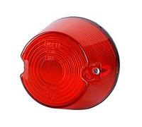 BUL BARS 1 x rouge Feu de gabarit latéral 12V 24V avec homologation E Feu de position Feu de gabarit remorque camion camion voiture feu arrière ampoule