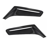 BULAIDAI 2 pièces de Garnitures de Ventilation latérales de Remplacement, couvercles latéraux Noirs de Conduit d ' air remplace 51128065377 51128065378 pour véhicules mises à Niveau de Voitures de