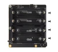 BULAIDAI Module d ' Extension d ' Alimentation électrique ininterrompue X1202 pour Carte mère avec Communication I2C et voyants LED Carte d ' Extension de Gestion de l ' Alimentation