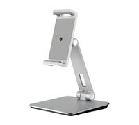 BULAIDAI Support universel pour tablettes en alliage d'aluminium avec double axe et écran rotatif pour 4,7 à 12,9 pouces Dev