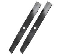 Bularie Lot de 2 lames de rechange 110-6568-03 pour tondeuse à gazon à levage moyen compatible avec les tondeuses à gazon Toro Exmark Quest Series TimeCutter Z4200 Z4220 Z4235 SS 4235