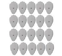 Bulary 20pcs réutilisable auto-adhésif de remplacement Tapis de massage avec électrode Pad super Unité Gel Pads électrode pour TENS/EMS électronique Pulse Massager (Snap)