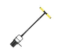 Bulb Planter Tool, Long Handle Transplanter, 14.65x11.02in Garden Digger Shovel, Ergonomic Steel Design, Portable Precision Head for Lawn Care, Planting, Soil, Loosening Use