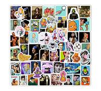 BulbaCraft Pop Culture Lot de 111 autocollants en vinyle, imperméables, résistants aux rayures, pour ordinateur portable, bagages, fournitures scolaires, cadeaux de fête