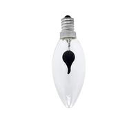 Bulbe de lueur de flamme LED - Candle électrique E27 / E14 | Lumière scintille pour la décoration d'Halloween | Lampe à flammes White 2700k 3W White 3W | Lampe à LED avec effet de flamme et style vint