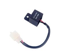 Bulbe de virage électronique LED compatible avec le clignotant du moteur de moto Flash 150W 12A 2 broches(Black 1 pcs)
