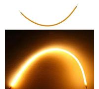 BULBEAWICK 5pcs DC3V 38MM 60MM 130mm 300mm LED Lumières à filament Pièces LED Diodes Filament Flexible pour Lampe Décorative 60mm 2200K Warm Yellow