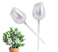 Bulbes d'arrosage de la en Verre - Pointes en Verre décoratives en Forme de Fleurs, enjeux d'insert de jardinière Automatique, Dispositif d'irrigation pour Jardin extérieur intérieur
