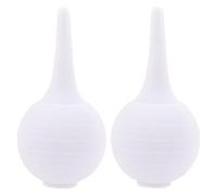 Bulbes de Compression D'oreille 30ml Pvc, Lot de 2, Blanc | Nettoyage Manuel Rapide, Usage Maison, pour Claviers et Caméras, Parents et Techniciens