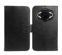 Bulbior TPU Silicone Housse Coque pour Doogee S99 6.3" PU Cuir Etui Leather Case Cover Flip Cas Couverture Protecteur Portefeuille Book Wallet (Noir)