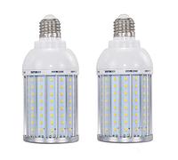 Bulbright Lot de 2 Ampoule LED maïs 30W, 200W Équivalent Ampoules, 3000Lumen ultra-lumineux E27, 3000K Blanc Chaud, pour Entrepôt Atelier Garage (3000K-Blanc Chaud)