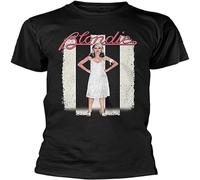 bulei Blondie Parallel Lines Unisex 100% Cotton Short-Sleeve T-Shirts Black XXL