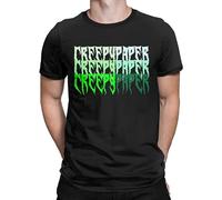 bulei Creepy Paper What We Do in The Shadows Unisex 100% Cotton Short-Sleeve T-Shirts Black M