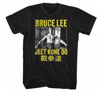 bulei Martial Arts Legend Jeet Kun Do Using No Way As Way Unisex 100% Cotton Short-Sleeve T-Shirts Black S