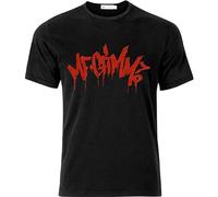 bulei MF Grimm Red Tag Unisex 100% Cotton Short-Sleeve T-Shirts Black XXL