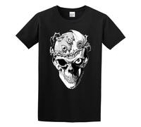 bulei Newest Berserk Printed Unisex 100% Cotton Short-Sleeve T-Shirts Black S