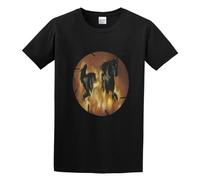 bulei The Besnard Lakes World Tour Concert Unisex 100% Cotton Short-Sleeve T-Shirts Black XL