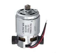 Bulevisiter 160702266N Moteur de rechange 18 V avec engrenage à 16 dents, coque en métal durable et brosse en carbone, compatible avec GSR180-LI, GSB180-LI,