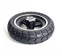 Bulevisiter 25,4 cm - 10 x 2,70-6,5 - Pneu solide 70/65-6,5 avec disque pour scooter électrique, pneu tout-terrain en caoutchouc compatible avec équilibreur 255 x 70 (pneus)