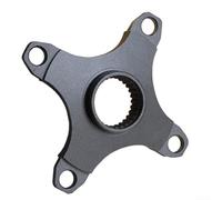 Bulevisiter Adaptateur de pédalier BCD104 mm pour moteur M200/M215/M315 - Support de conversion en aluminium pour plateaux à 10/20 vitesses, compatible avec les plaques dentaires BCD 104 mm (SKU)