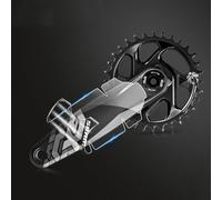 Bulevisiter Autocollants de protection de manivelle, film de protection durable TPH pour VTT en alliage et fibre de carbone, compatible avec GX, XT, 3T, E-thirteen, RaceFace (A)