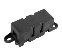 Bulevisiter Bloc de fusibles Mega pour applications automobiles, marines et industrielles 12/24 V - Prend en charge les fusibles de 60 A à 500 A, porte-fusible robuste avec goujons M8, 85 x 40 x (100