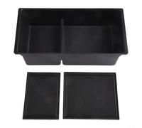 Bulevisiter Boîte de rangement pour accoudoir Land For Cruiser LC300 2022, organiseur de console centrale avec design anti-poussière et étanche, pour intérieur de voiture fabriqué CNC