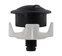 Bulevisiter Bouton de chasse d'eau double pour robinet de chasse d'eau Siamp à câble, compatible avec modèle Optima 50 (noir)