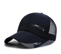 Bulevisiter Casquette de baseball réglable pour homme pour sports de plein air, chapeau de camping en polyester respirant avec visière pré-pliée, protection solaire pour randonnée, pêche et chasse, 6