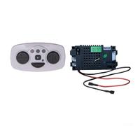 Bulevisiter CLB084-4D Contrôleur de voiture électrique pour enfant 12 V avec télécommande 2,4 G et récepteur, compatible avec modèle CLB084-4C, ABS + métal (SKU)