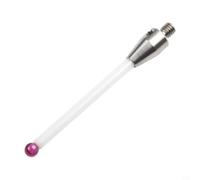 Bulevisiter CMM Stylet fileté avec pointe sphérique et tige en céramique, filetage, pour machines à mesurer coordonnées, 1 pièce, compatible avec les modèles (A-5003-0233)