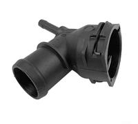 Bulevisiter Connecteur de tuyau de refroidissement de radiateur en plastique noir OEM 3C0122291D 3C0 122 291 D Compatible avec et compatible avec Passat Stable PerCompatible avec Formance Compatible