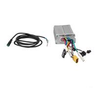 Bulevisiter Contrôleur sans balais 21 A 48 V 1000 W pour électrique avec câble adaptateur d'affichage, boîtier en alliage d'aluminium pour la dissipation de la chaleur et pour une longue durée de vie