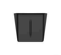 Bulevisiter Coque en silicone pour tapis de chargement sans fil pour modèle Y pour Juniper 2025, accessoire de console centrale conçu pour protéger contre l'usure et éviter le glissement (noir)