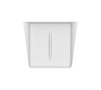 Bulevisiter Coque en silicone pour tapis de chargement sans fil pour modèle Y pour Juniper 2025, accessoire de console centrale conçu pour protéger contre l'usure et éviter le glissement (blanc)